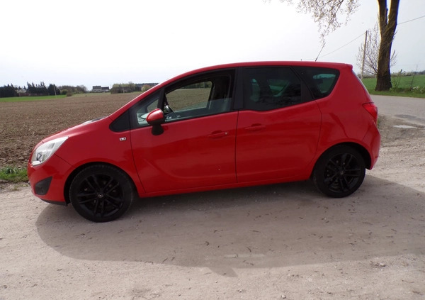 Opel Meriva cena 28000 przebieg: 156000, rok produkcji 2011 z Bychawa małe 254